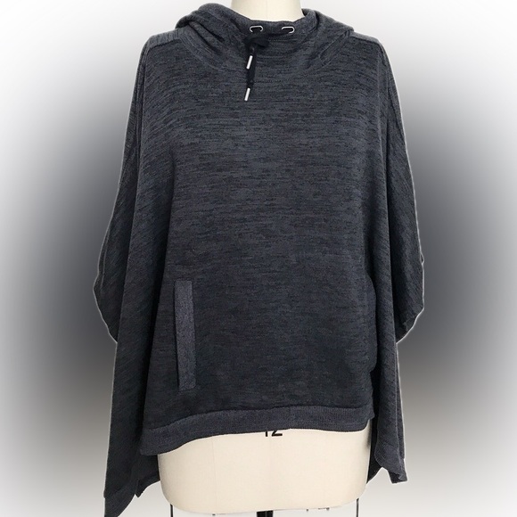 Athleta Hooded Poncho - Picture 1 of 4
